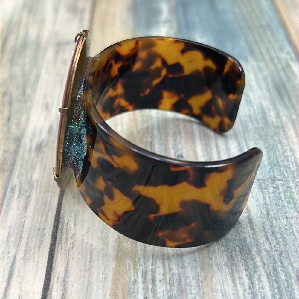 Adorned Crown Artisan Assemblage Tortoise Shell E… - image 4